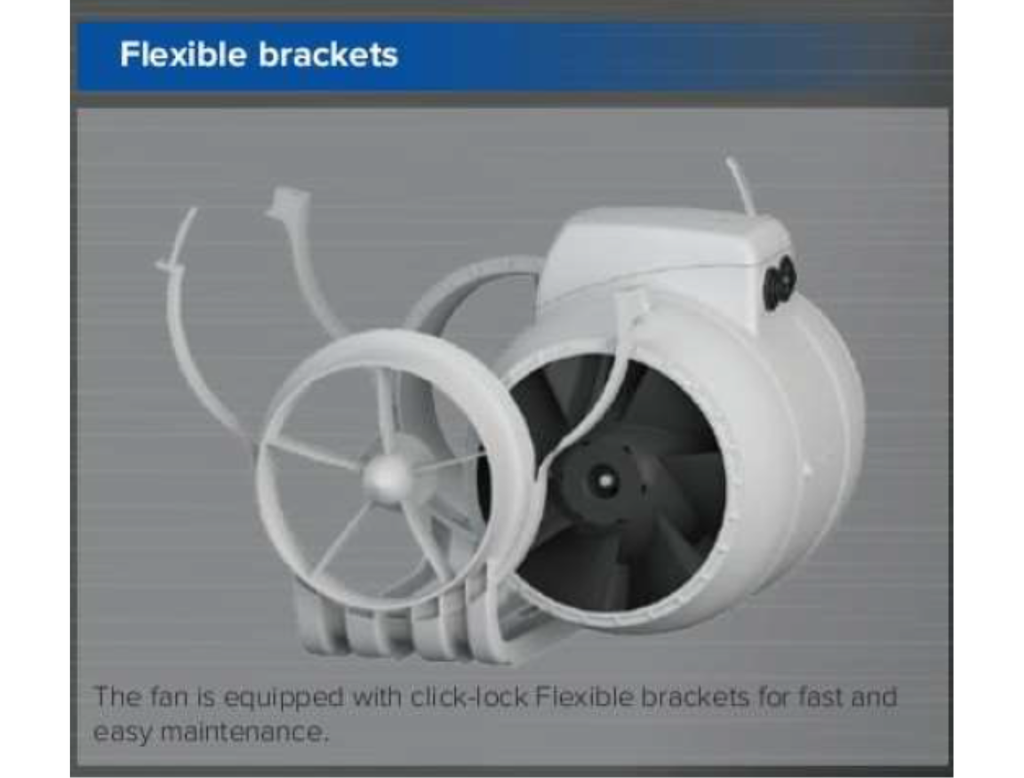 EXTRACTOR HELICOCENTRIFUGO 15cm 2V - TYPHOON 150