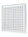 REJILLA DE VENTILACION ABS 20x20 cm CON REGULADOR DE FLUJO - ERA 2020RRP