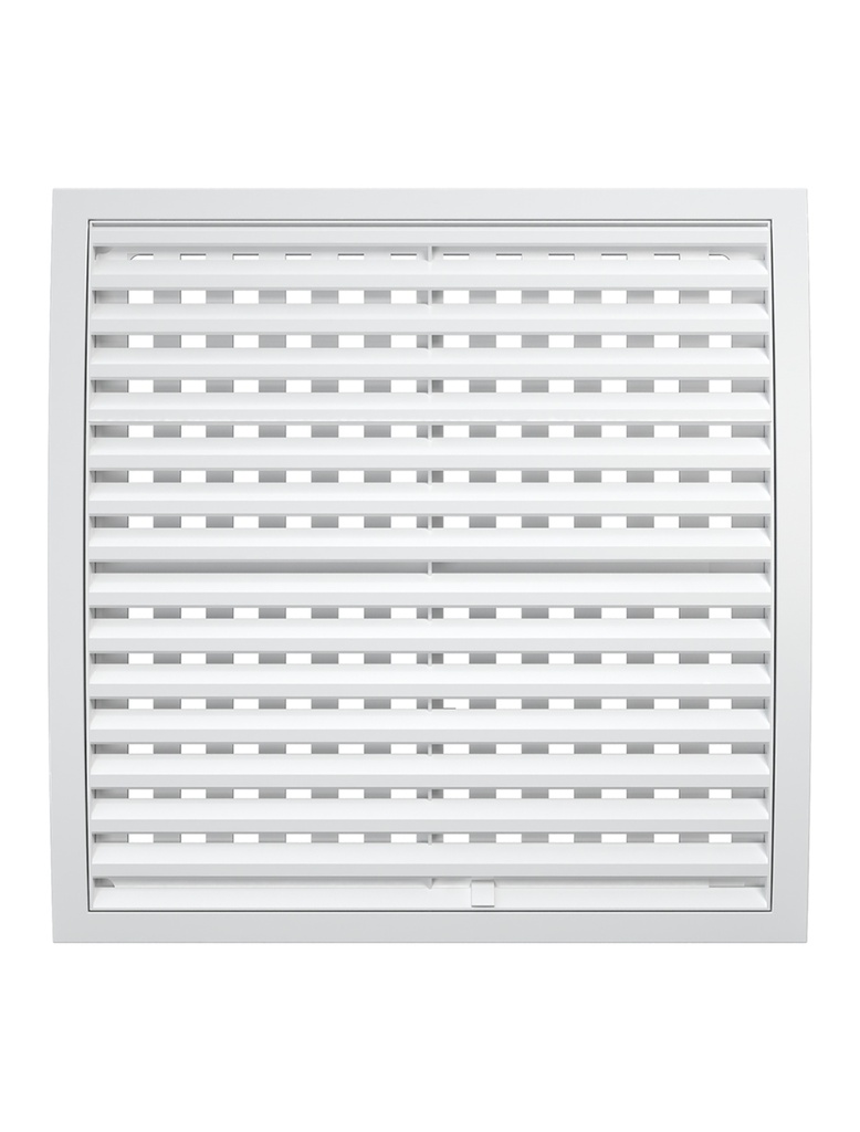 REJILLA DE VENTILACION ABS 25x25 cm CON REGULADOR DE FLUJO - ERA 2525RRP