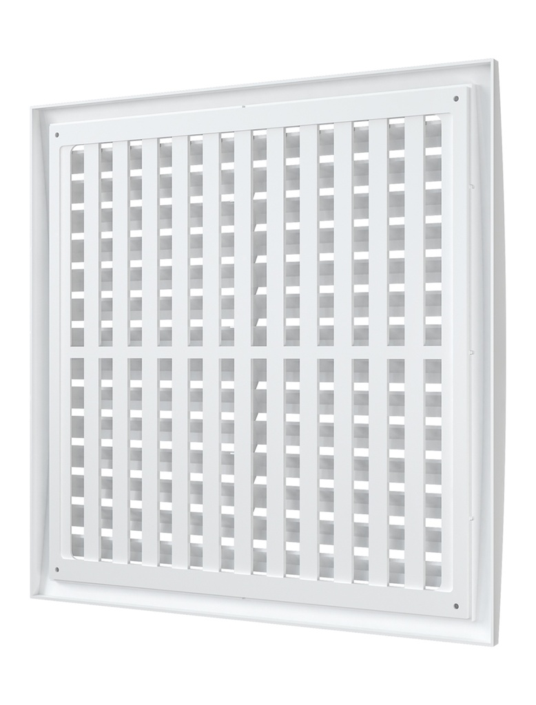 REJILLA DE VENTILACION ABS 25x25 cm CON REGULADOR DE FLUJO - ERA 2525RRP