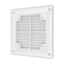 REJILLA DE VENTILACION ABS 15x15 cm + MALLA ANTIMOSQUITO - ERA 1515R