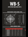 EXTRACTOR INDUSTRIAL WB-S 200 - 350 M3/HR