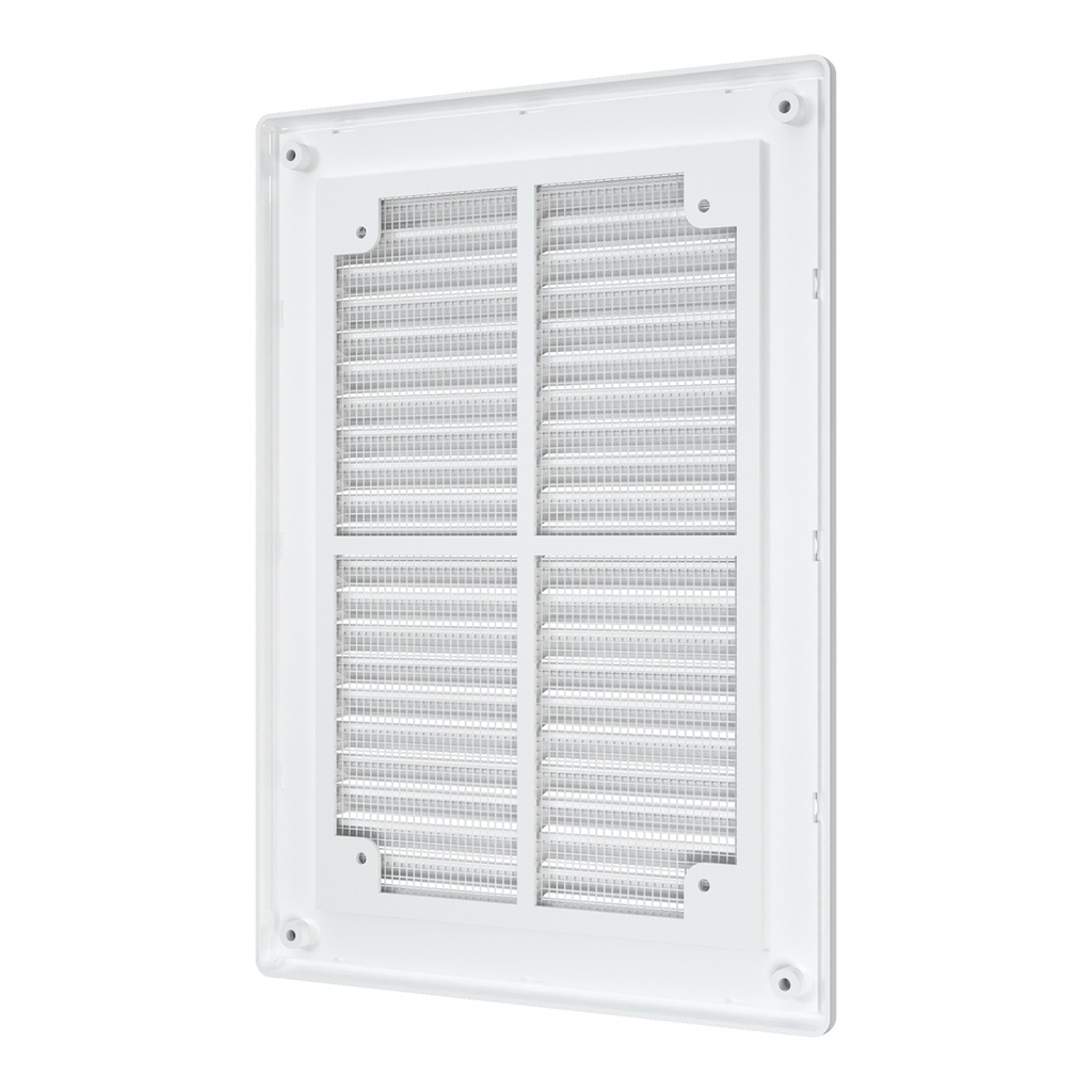 REJILLA DE VENTILACION ABS 18x25 cm + MALLA ANTIMOSQUITO - ERA 1825R