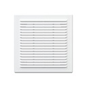 REJILLA DE VENTILACION ABS 21x21 cm + MALLA ANTIMOSQUITO - ERA 2121R