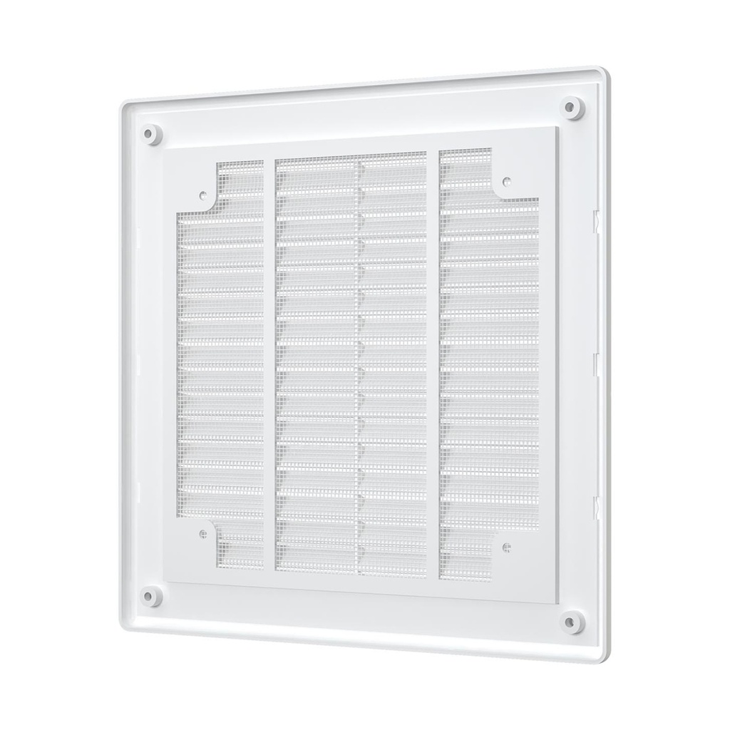REJILLA DE VENTILACION ABS 21x21 cm + MALLA ANTIMOSQUITO - ERA 2121R