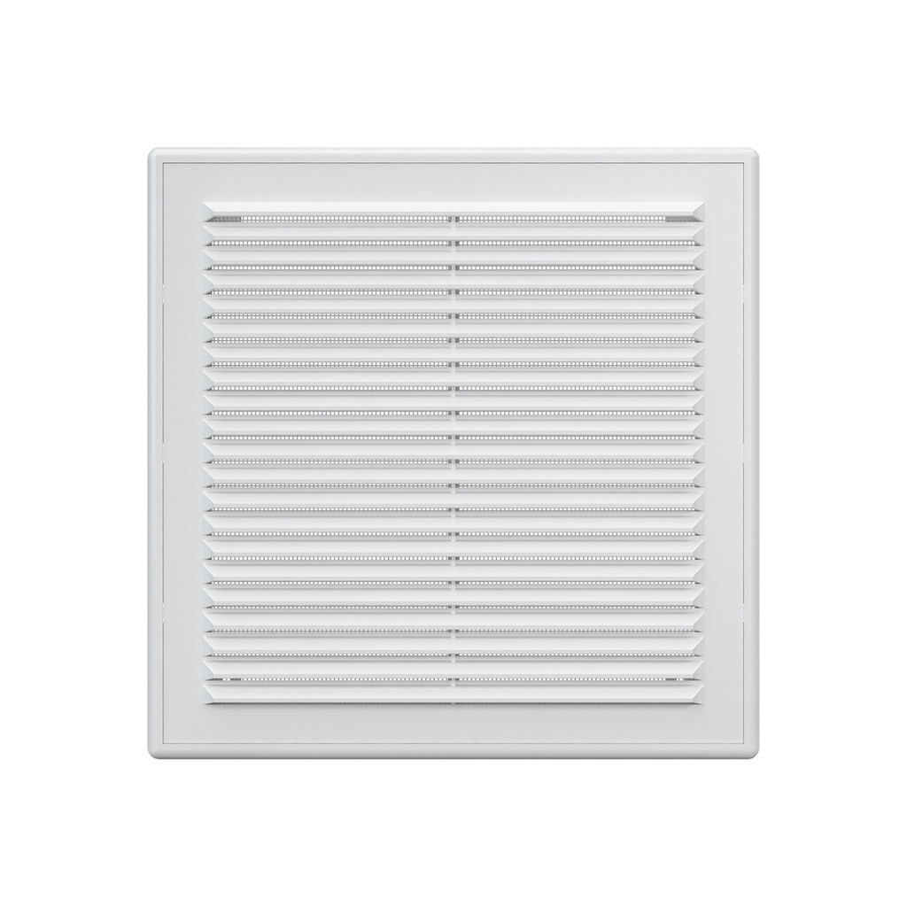 REJILLA DE VENTILACION ABS 25x25 cm + MALLA ANTIMOSQUITO - ERA 2525R