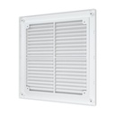 REJILLA DE VENTILACION ABS 25x25 cm + MALLA ANTIMOSQUITO - ERA 2525R