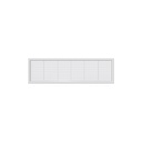 REJILLA DE VENTILACION PARA MUEBLES 23cm x 7cm  - 2307 DP