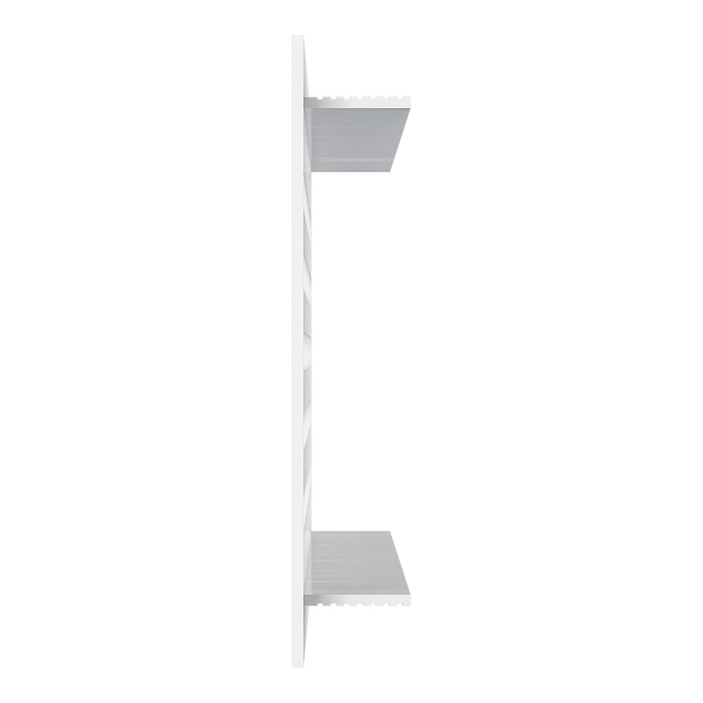 REJILLA DE VENTILACION PARA MUEBLES 48cm x 8cm - 4808DP ALUMINIO
