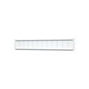 REJILLA DE VENTILACION PARA MUEBLES 48cm x 8cm - 4808DP ALUMINIO