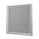 REJILLA 30x30 cm ACERO GALVANIZADO + MALLA ANTIMOSQUITO - 3030MC