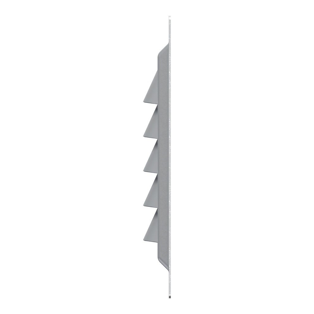 REJILLA 12x12 cm ACERO GALVANIZADO + MALLA ANTIMOSQUITO - 1212MC