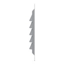 REJILLA 12x12 cm ACERO GALVANIZADO + MALLA ANTIMOSQUITO - 1212MC