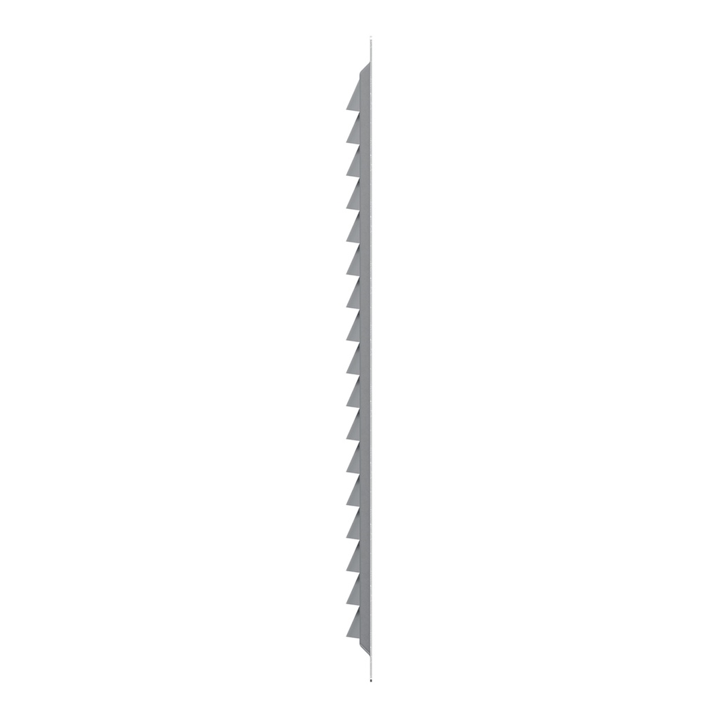 REJILLA 15x30 cm ACERO GALVANIZADO + MALLA ANTIMOSQUITO - 1530MC