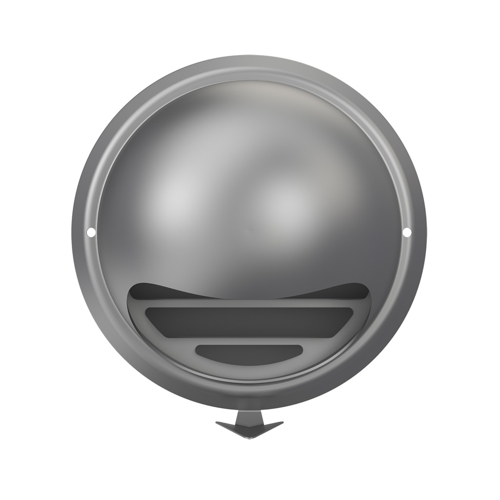 CAMPANA EXTERIOR DE ACERO INOXIDABLE DE 4" - 10VM 