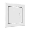 TAPA DE REGISTRO 15x15 cm ACERO - LT1515M