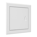 TAPA DE REGISTRO 20x20 cm ACERO - LT2020M