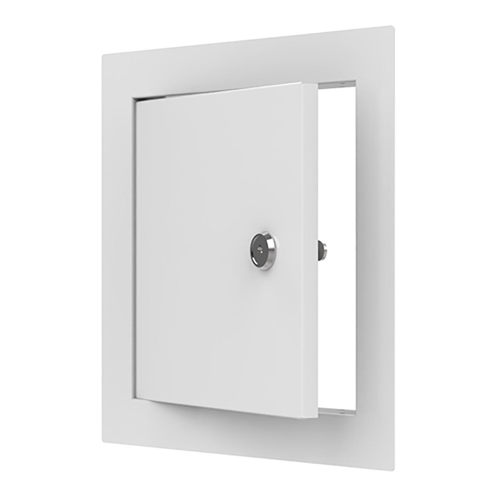 TAPA DE REGISTRO 20x20 cm ACERO Y CERRADURA - LT2020MZ