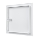 TAPA DE REGISTRO 30x30 cm ACERO Y CERRADURA - LT3030MZ 