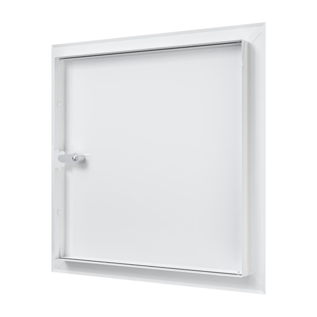 TAPA DE REGISTRO 40x40 cm ACERO Y CERRADURA - LT4040MZ 