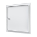 TAPA DE REGISTRO 40x40 cm ACERO Y CERRADURA - LT4040MZ 