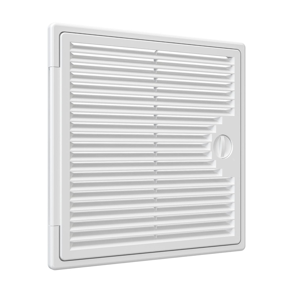TAPA DE REGISTRO CON VENTILACION 25x25 cm ABS - 2525DF