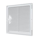 TAPA DE REGISTRO CON VENTILACION 25x25 cm ABS - 2525DF