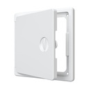 TAPA DE REGISTRO PARA SUPERFICIE 15x15 cm ABS - LT1515P 