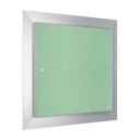 TAPA DE REGISTRO PARA PINTAR O EMPAPELAR 30x30 cm ALUMINIO  - LP3030U