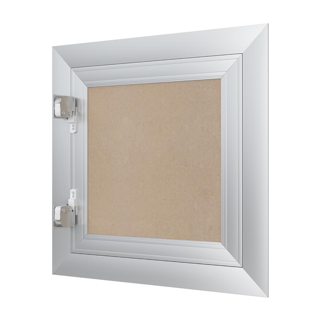 TAPA DE REGISTRO PARA PINTAR O EMPAPELAR 30x30 cm ALUMINIO  - LP3030U