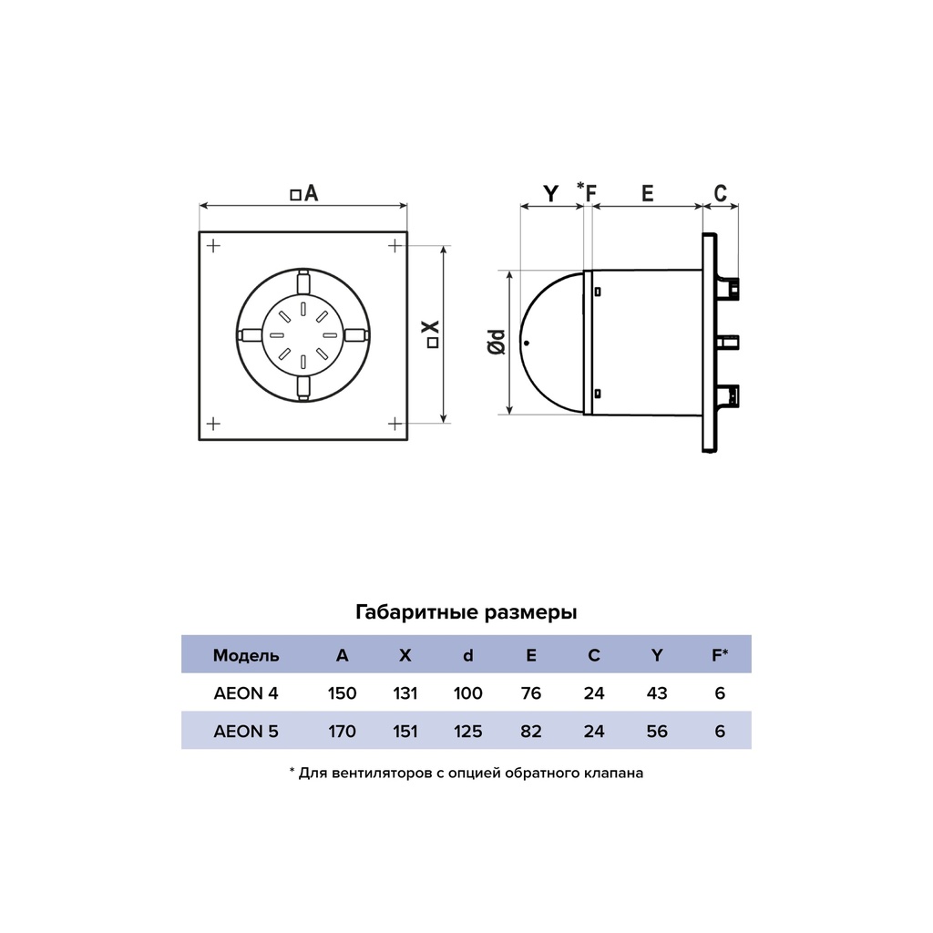 EXTRACTOR DE AIRE DICITI 10CM - AEON  4C TURBO - 115M3/HR - GRIS METALICO 