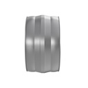 DAMPER MARIPOSA GALVANIZADO 150mm (6") - SKC 150