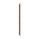 REJILLA 30x30 cm ACERO GALVANIZADO POLIMERO MARRON - 3030ME 