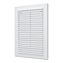 REJILLA DE VENTILACION ABS 18x25 cm + MALLA ANTIMOSQUITO - ERA 1825R