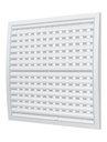 REJILLA DE VENTILACION ABS 20x20 cm CON REGULADOR DE FLUJO - ERA 2020RRP