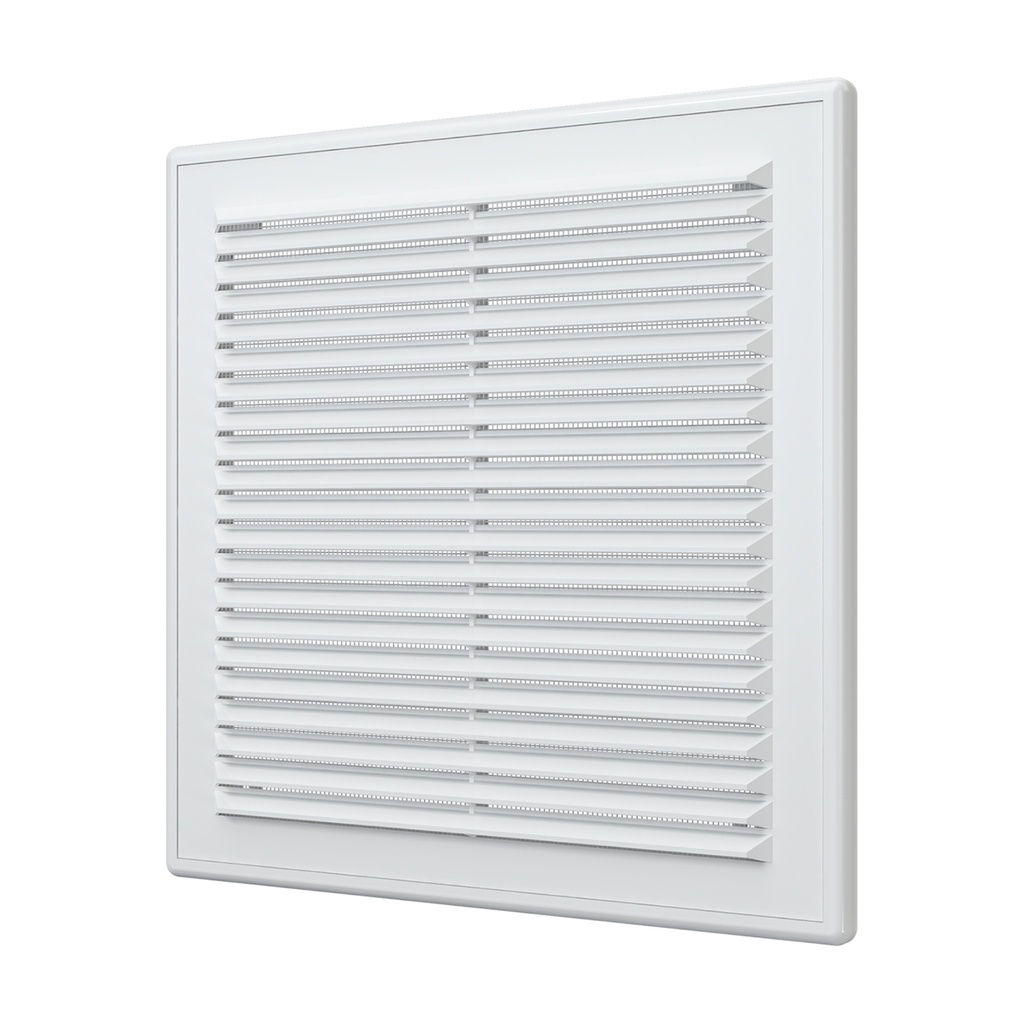 REJILLA DE VENTILACION ABS 25x25 cm + MALLA ANTIMOSQUITO - ERA 2525R