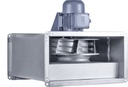 EXTRACTOR CENTRIFUGO EN LINEA RECTANGULAR PARA COCINA DREC-280 - 1100 M3/HR