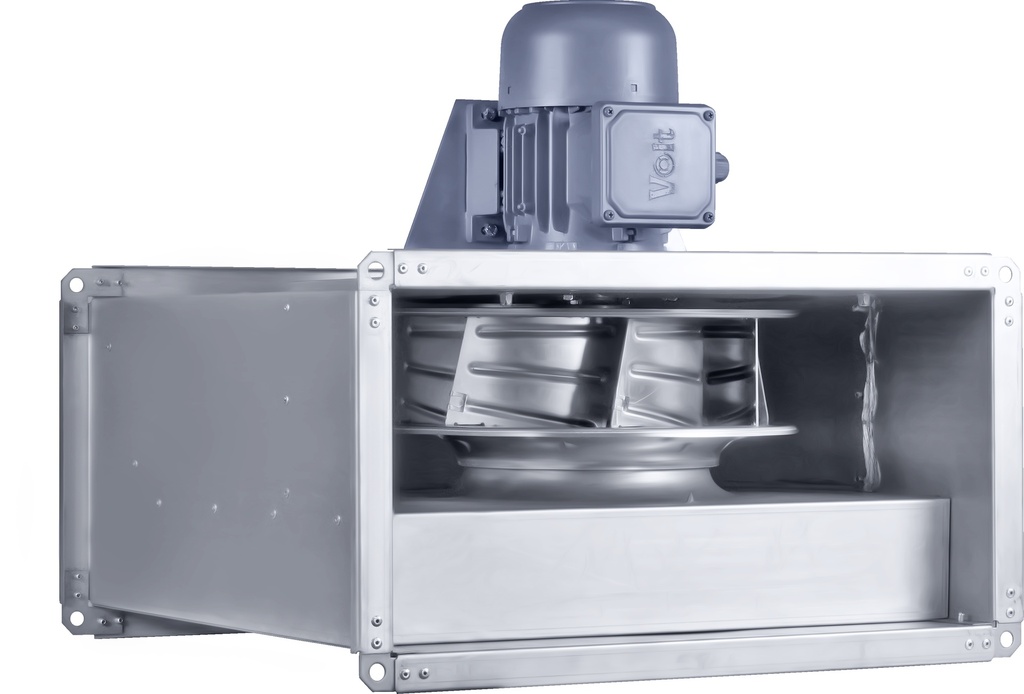 EXTRACTOR CENTRIFUGO EN LINEA RECTANGULAR PARA COCINA DREC-355 - 2300 M3/HR