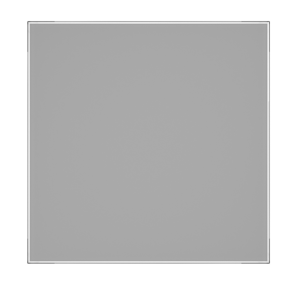 PANEL DE VIDRIO PARA EXTRACTOR AEON  PAGM4/5 PLATA CLARO 179X179 mm