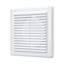 REJILLA DE 21x21 cm PARA DUCTO DE 5" - ERA 2121R12F