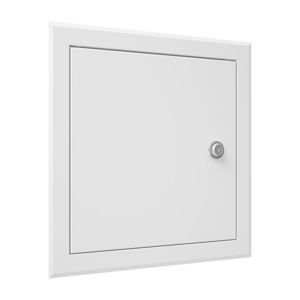 TAPA DE REGISTRO 30x30 cm ACERO Y CERRADURA - LT3030MZ 