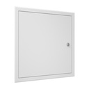 TAPA DE REGISTRO 50x50 cm ACERO Y CERRADURA - LT5050MZ 