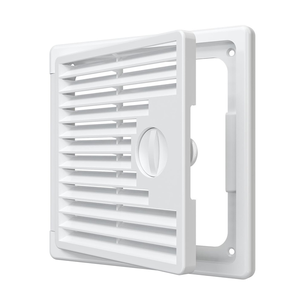 TAPA DE REGISTRO CON VENTILACION 15x15 cm ABS - 1515DF 