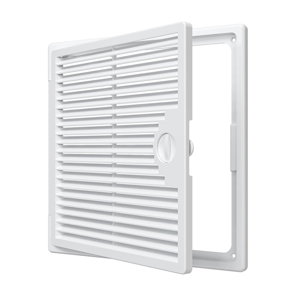 TAPA DE REGISTRO CON VENTILACION 25x25 cm ABS - 2525DF