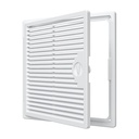 TAPA DE REGISTRO CON VENTILACION 25x25 cm ABS - 2525DF