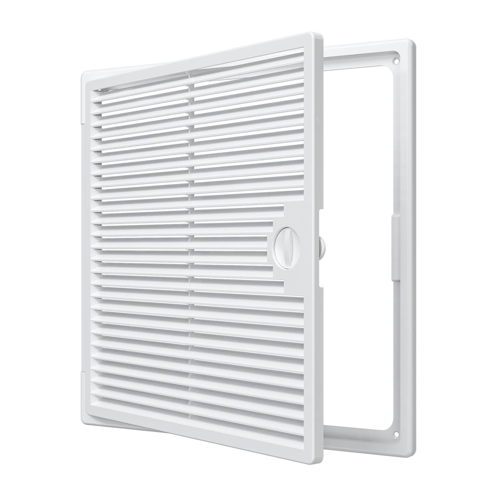 TAPA DE REGISTRO CON VENTILACION 30x30 cm ABS - 3030DF