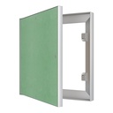 TAPA DE REGISTRO PARA PINTAR O EMPAPELAR 30x30 cm ALUMINIO  - LP3030K 