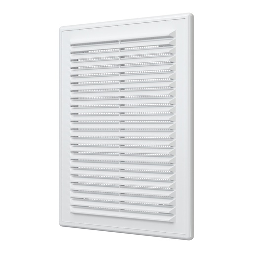 [06-0041] REJILLA DE VENTILACION ABS 18x25 cm + MALLA ANTIMOSQUITO - ERA 1825R