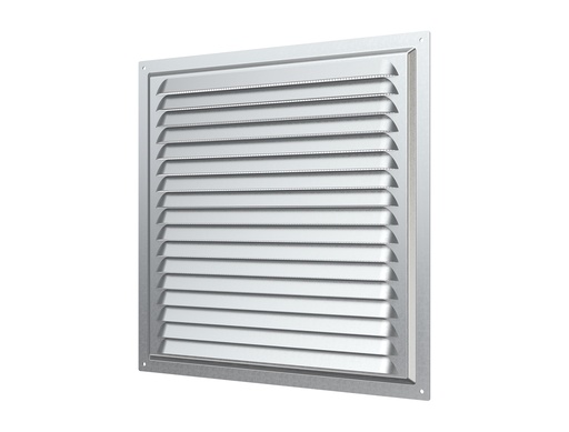 [06-0061] REJILLA 20x20 cm ACERO GALVANIZADO + MALLA ANTIMOSQUITO - 2020MC
