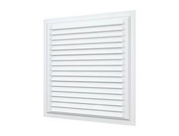 [06-0064] REJILLA 20x20 cm ACERO GALVANIZADO RECUBIERTO DE POLIMERO + MALLA ANTIMOSQUITO - 2020ME